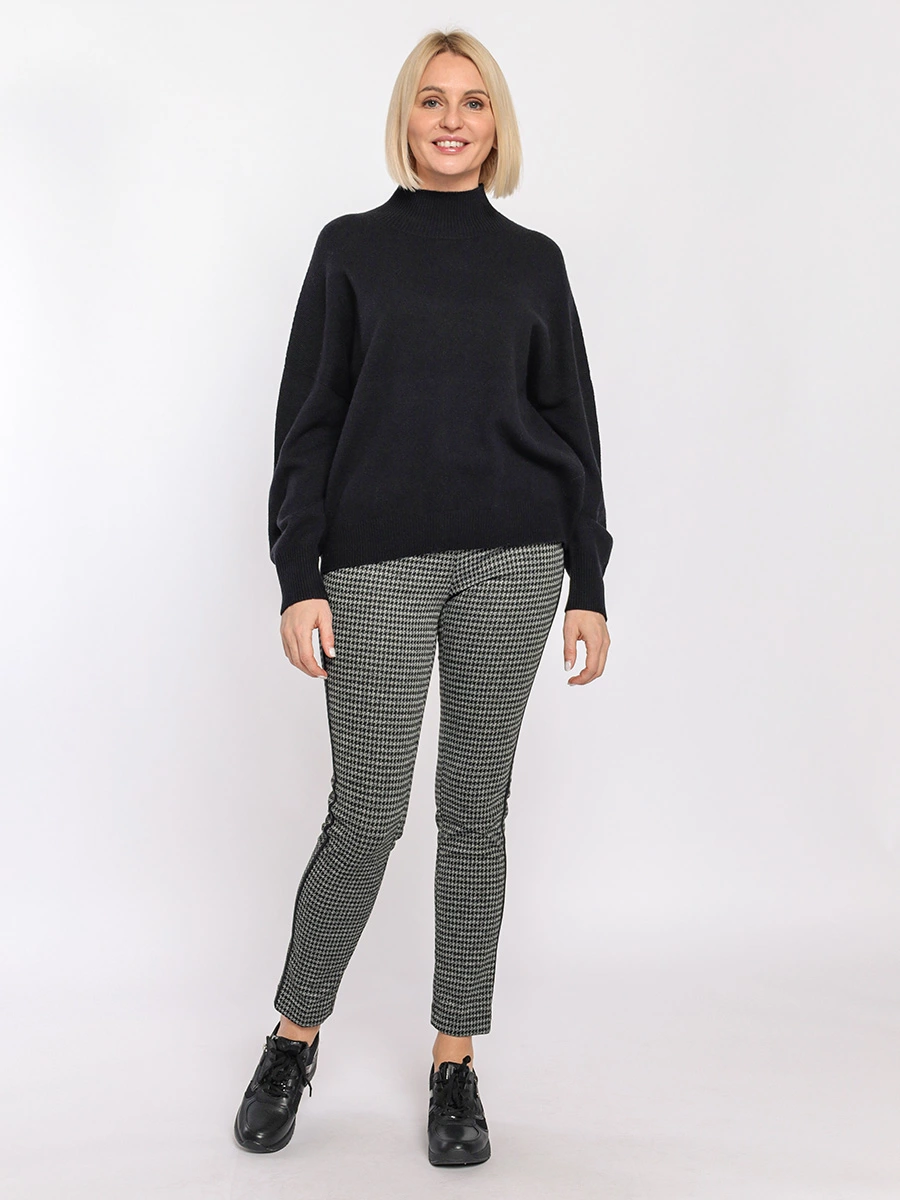 Зауженные брюки TACOMA в клетку Гусиная лапка